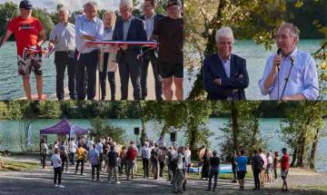 Inauguration lac